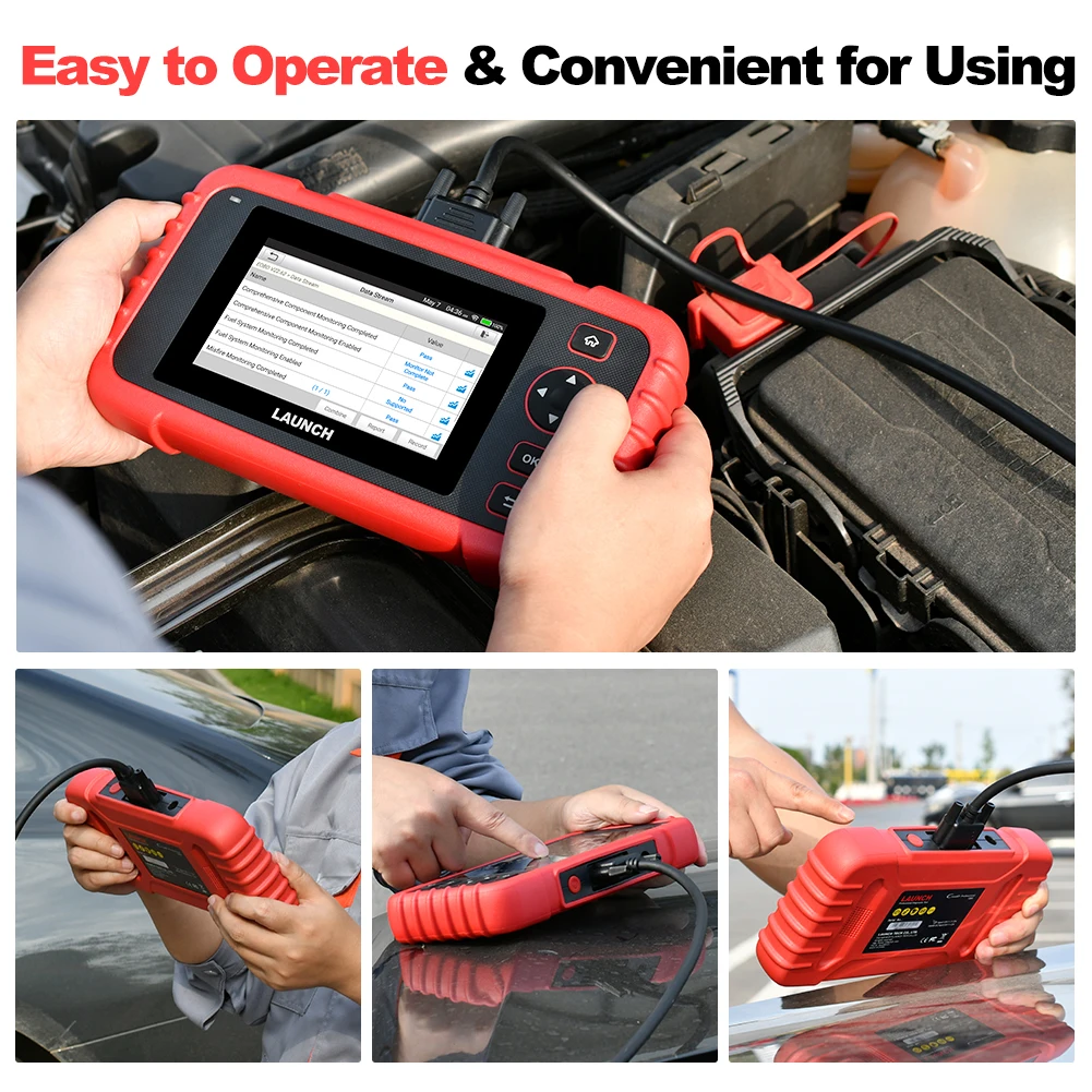 LAUNCH CRP129X Diagnostic Tools Automotive OBDII Scanner OBD2 Scan Tools Four Systems Diagnosis obd2 Code Reader