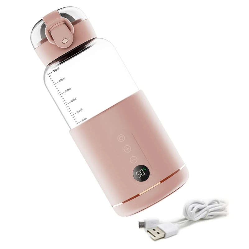 Reisvriendelijke babyflessenwarmer USB oplaadbare flessenwarmer voor moedermelk Drop shipping