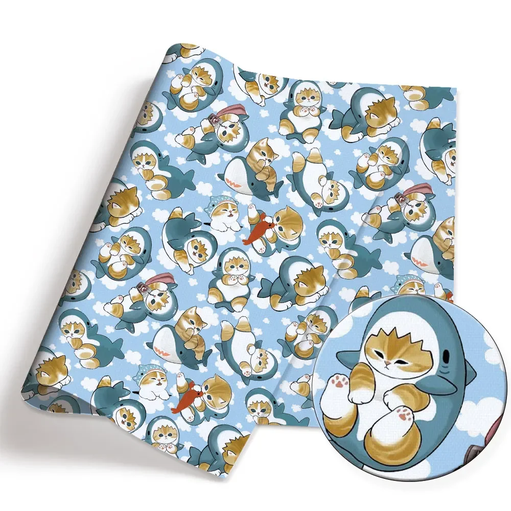 Cartoon Fabric Hot DIY140*50cm Handmade Sewing Patchwork Quilting Baby Dress Home Sheet Printed Fabric Fabric Sewing Kids