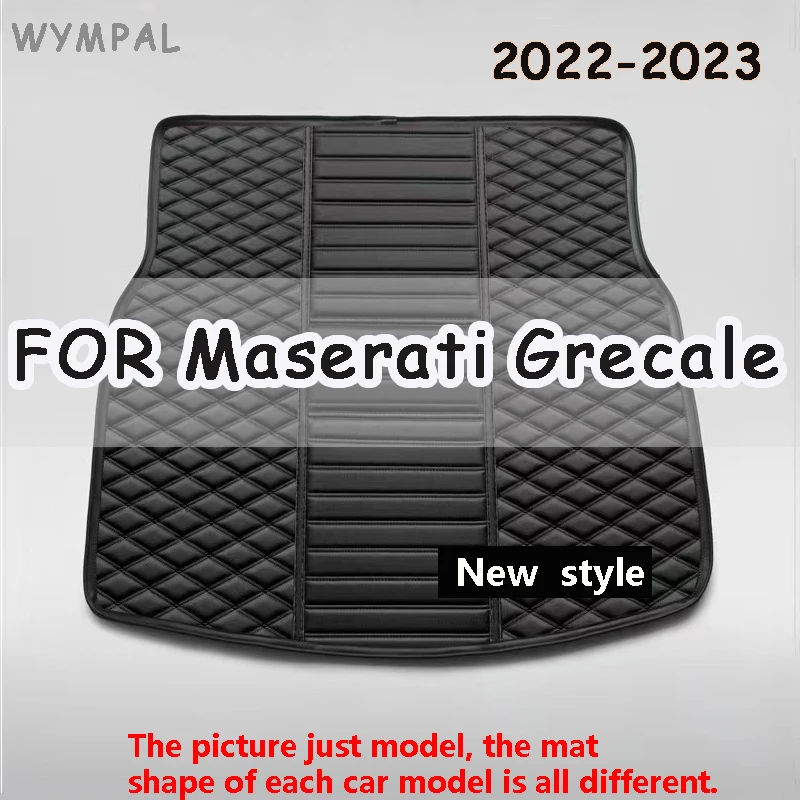

Lether Car Trunk Mat For Maserati Grecale 2022 2023 Custom Car Accessories Auto Interior Decoration