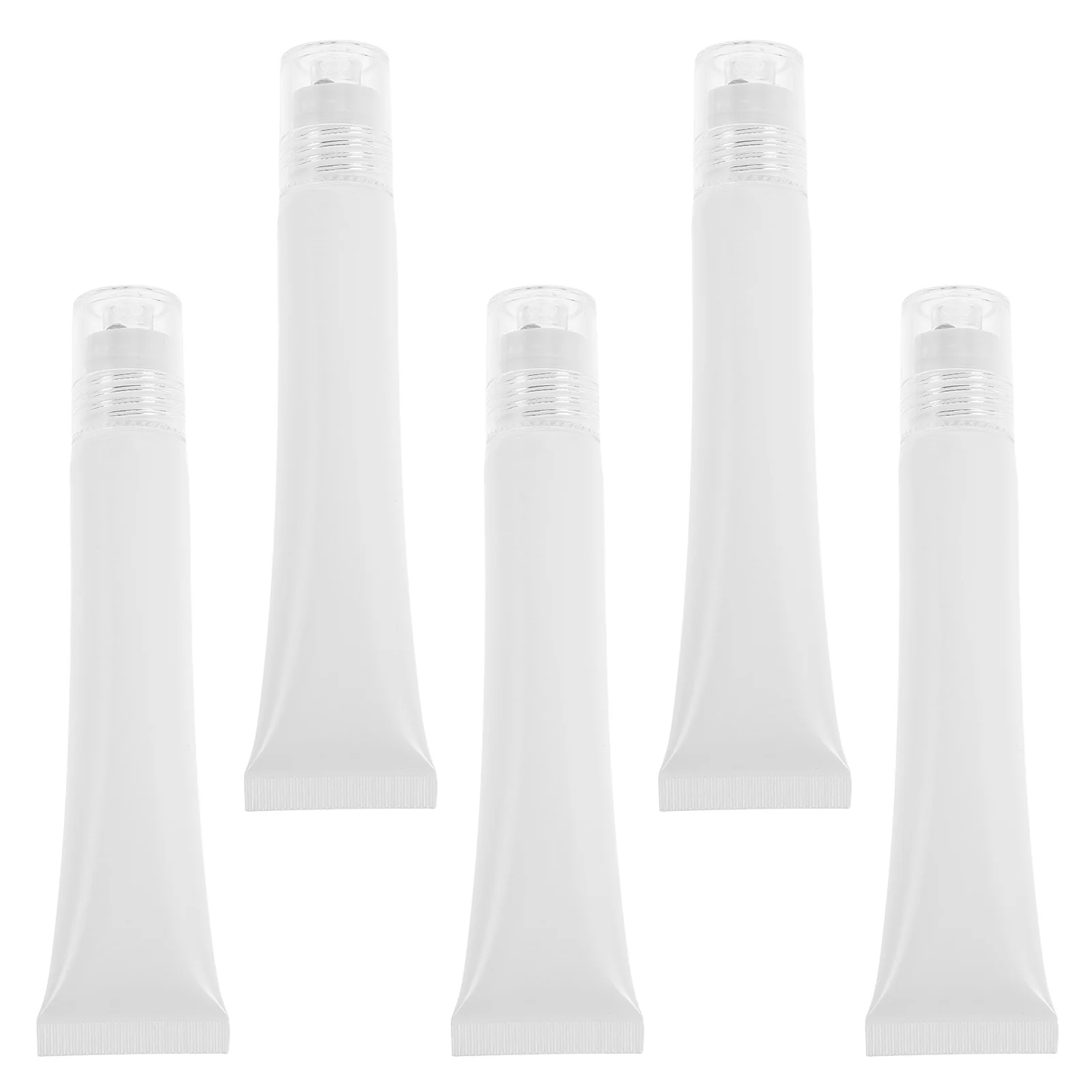 

5pcs 20Ml Refillable Eye Cream Roller Bottle Leakproof Travel Containers For Serum Hand Cream Squeeze Soft Tube Portable Roll On