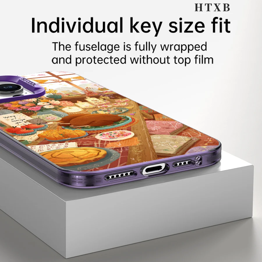 حافظة هاتف عيد الشكر تركيا لهاتف آيفون 17 إلى 11 برو ماكس بلس #5