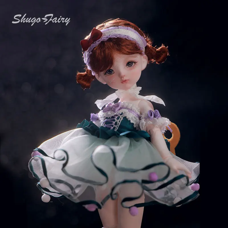 

Кукла Bjd 1/6, полный комплект Salvio, балерина, весенние игрушки для девочек, куклы из смолы с шарнирными шарнирами, подарок, Oueneifs Shugafairy