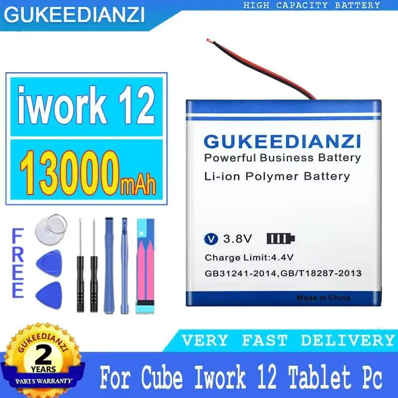 

For Cube Iwork 12 Iwork12 Tablet PC High Performance 13000Mah Laptop Battery
