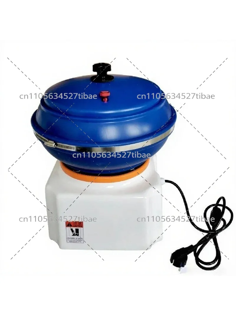 12 Inch Medium Vibration Polishing Machine Vibratory Tumbler for Stone Jewelry Making