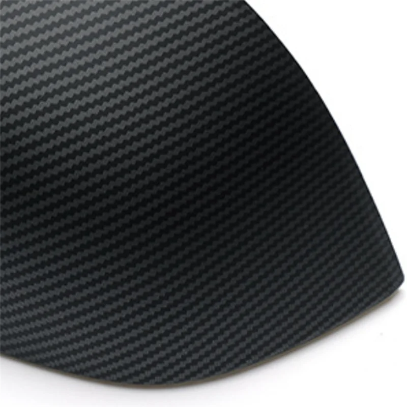 متفوقة ل تسلا نموذج Y نموذج 3 هايلاند الجانب باب مرآة قبعات أغطية مرآة جانبية عكس مرآة قبعات ، نمط ألياف الكربون غير اللامعة
