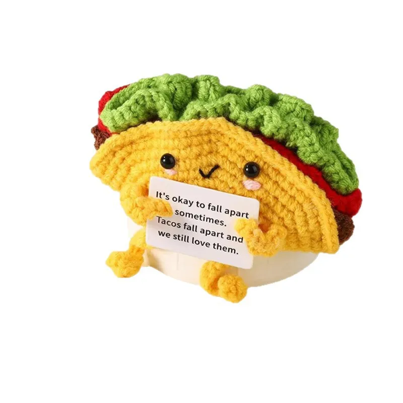 Hand-Crocheted Whimsical & Uplifting Vegetable/Food Plushies (Includes 