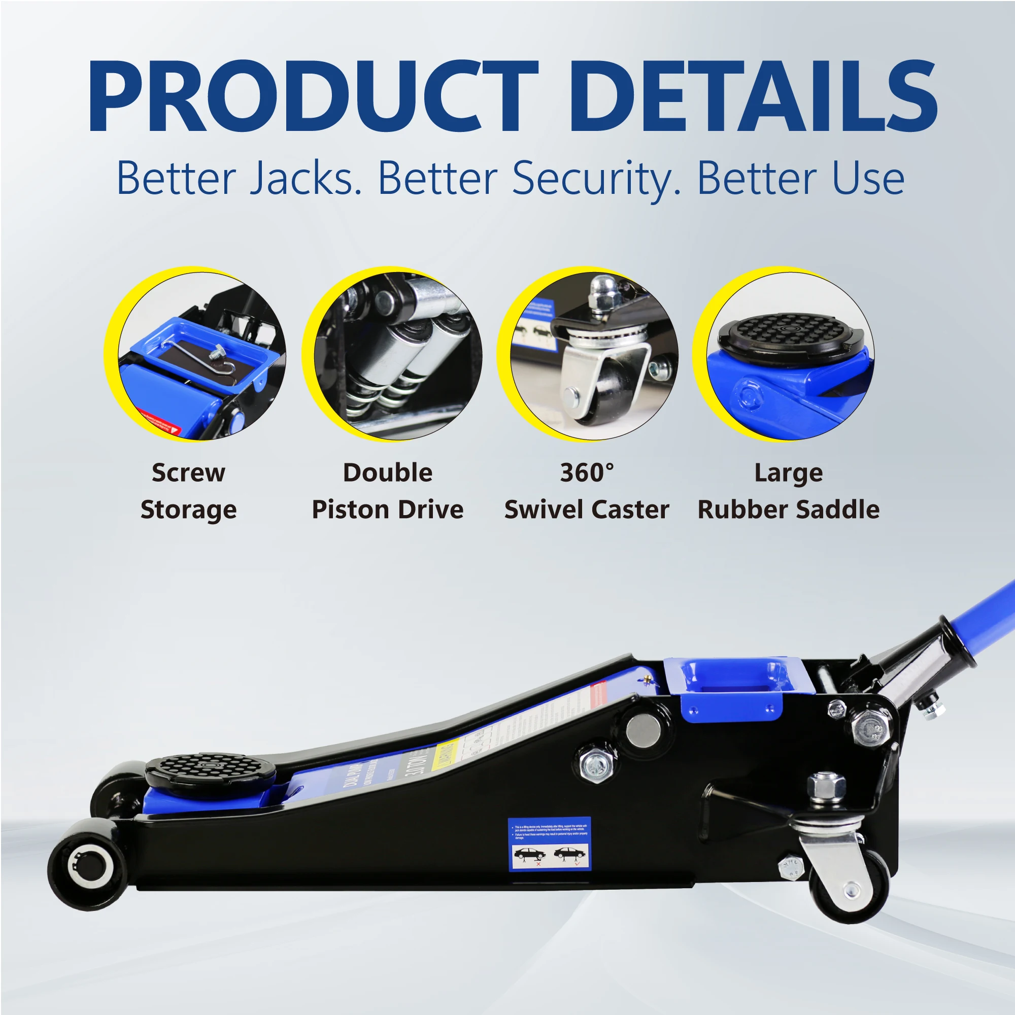 Horizontal Jack SUV Tire Changing Tool Car Sedan Car Hydraulic Repair 3 Tons Hydraulic Fast Lifting