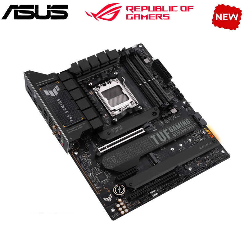 Imagem -05 - para Tuf Gaming X670e-plus Placa-mãe Soquete Am5 para Amd X670 Original Desktop Pci-e 5.0 M.2 Sata3 Mainboard Novo