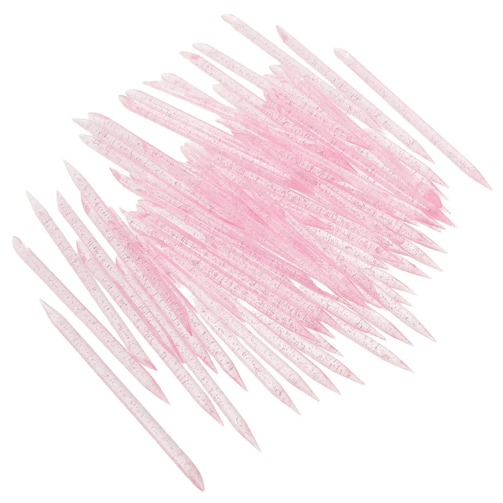 

400Pcs Dual-Ended Crystal Nail Cuticle Pusher Sticks for Dead Skin Removal Manicure Pedicure Nail Cleaning Professional Cuticle