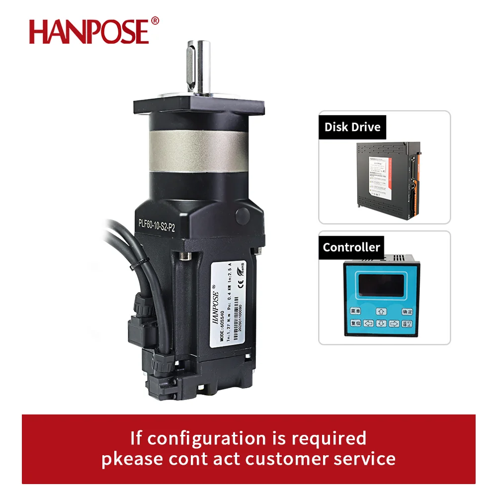 AC200-240V 2.5A 1.3N.m 60SS40-HG10-1 ac servo motor  High precision planetary reducer sewing machine gearbox Servo Motor  400W image 6