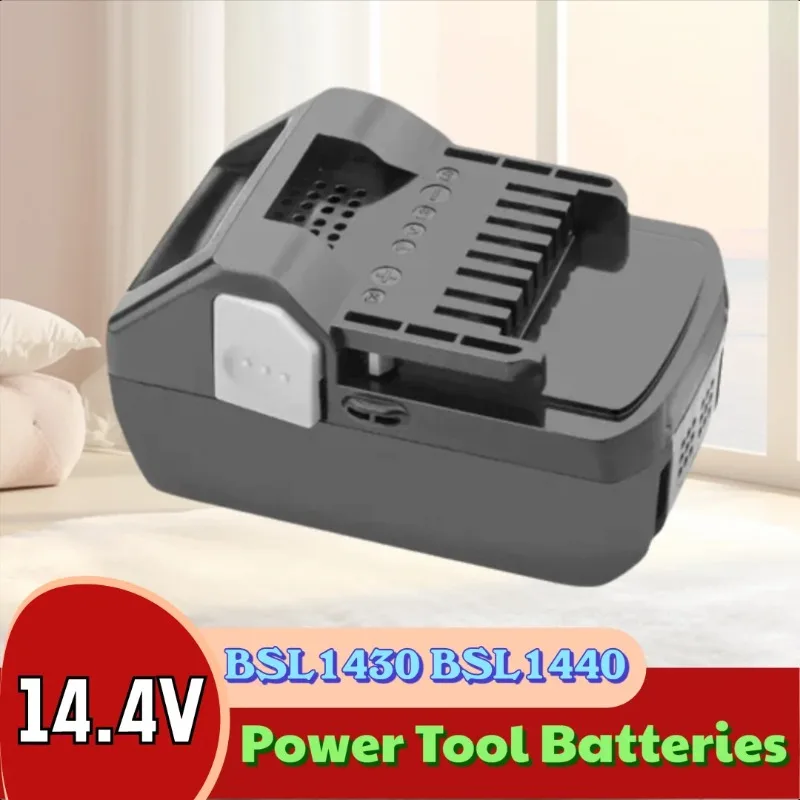 

Сменные аккумуляторы для электроинструментов Rili 14.4V, литиевые батареи BSL1430, BSL1440, BSL1450