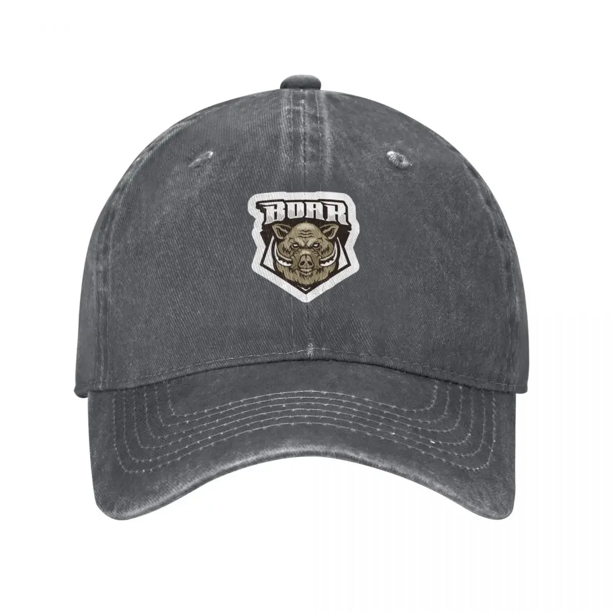 

boar head Baseball Cap Anime Hat Streetwear derby hat Vintage Mens Hats Women's