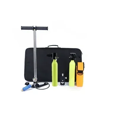 High Pressure Pcp Hand Pump 4500psi Scuba Diving Snorkel Set