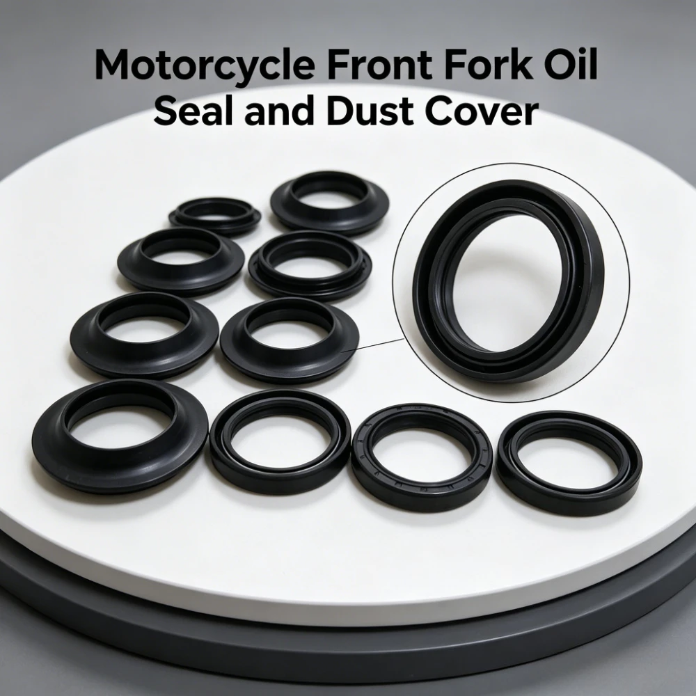 

4/8/16pc 43x55x8 Front Fork Oil Seal 43 55 Dust Cover For KAWASAKI KX125 KX250 KLX 650 KX 125 250 KLX250R KLX250S KLX250 KLX650