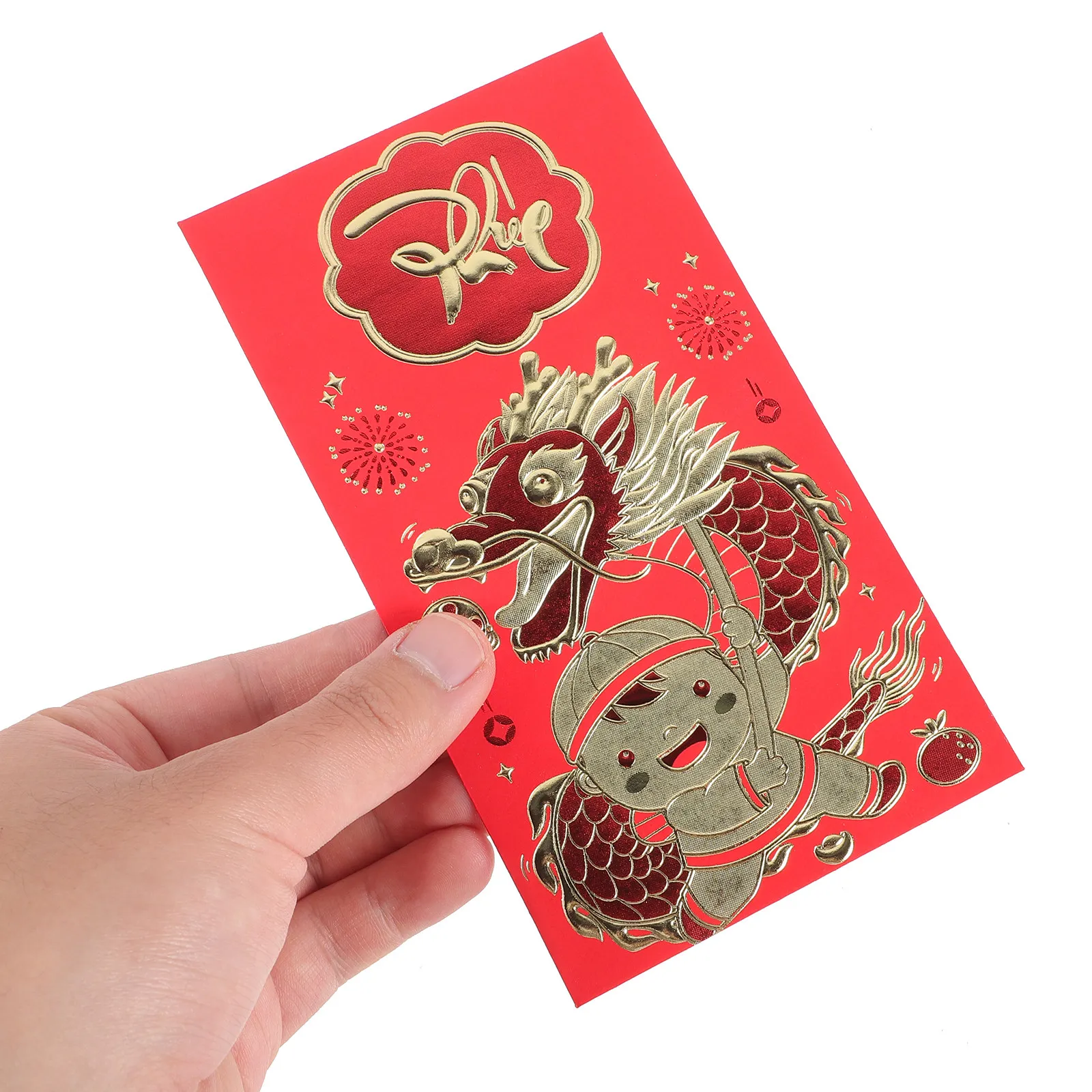 

6Pcs Delicate Red Envelopes for Lunar New Year Festival Gifts Money Pouches Year of Red Packets