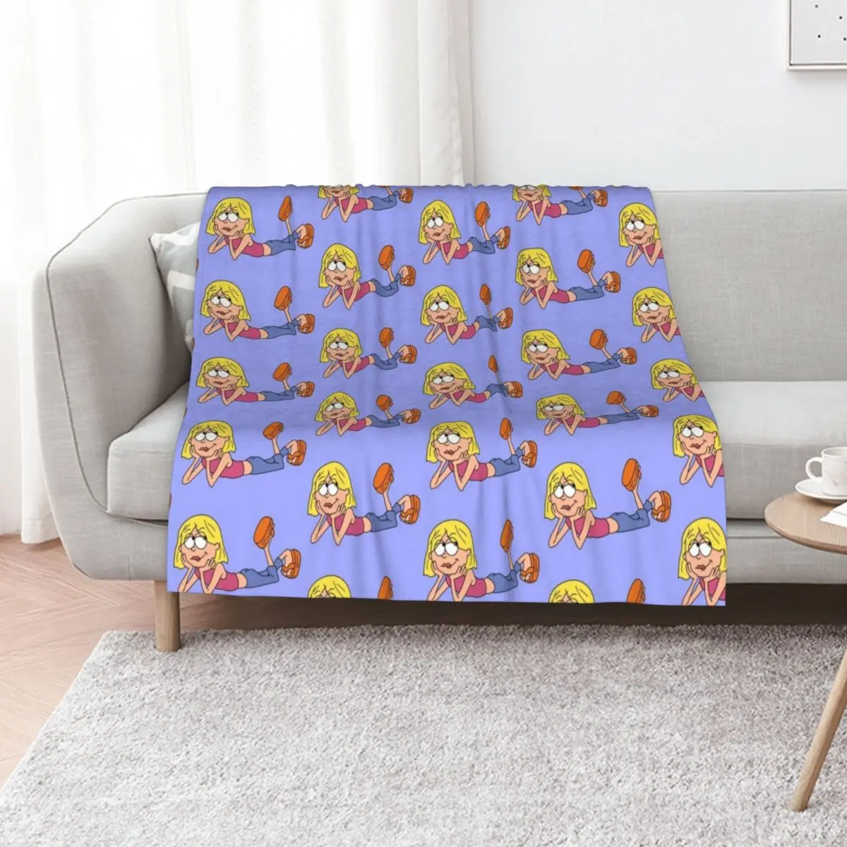 Lizzie McGuire Throw Blanket Loose heavy to sleep Furry Large Heavy Custom Blankets