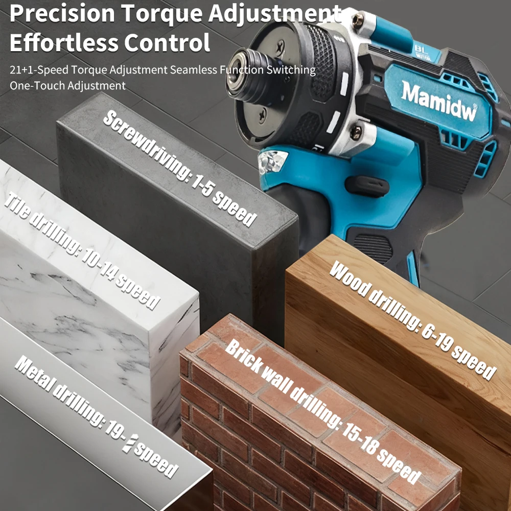 سائق تأثير لاسلكي LXT BL محرك بدون فرشاة 18 فولت مثقاب كهربائي لمسمار الخشب T-Mode 180 N · M أدوات كهربائية لبطارية ماكيتا