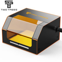 TWOTREES TTS-55 Laser Engraver Enclosure Fireproof and Dustproof Protective Cover 780x720x460mm with Exhaust Fan and Pipe Fits
