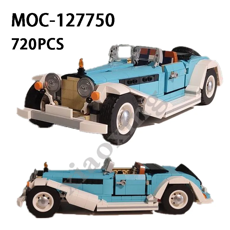 

The New MOC-127750 Classic Car 500 Roadster 720PCS Fits 10279 Adult Interested In Improving Building Block Toys Children's Gifts