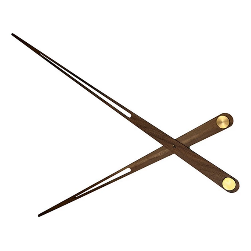 Mecanismo de movimiento de reloj de alto Torque, reloj de cuarzo de pared grande, manos largas, madera de nogal, piezas de reparación de bricolaje, reemplazo de 23Mm, caliente, 3 unidades