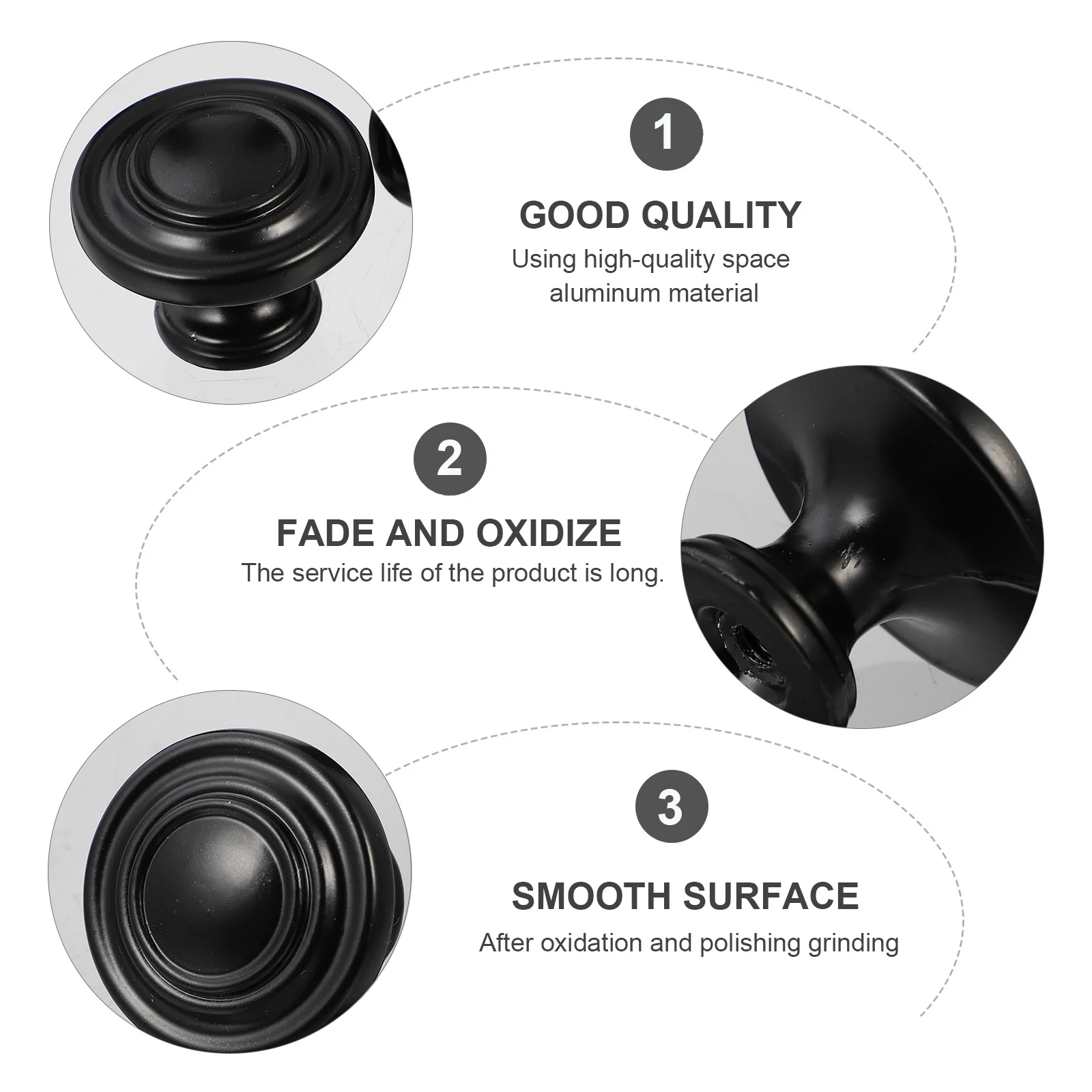 

12Pcs Solid Zinc Alloy Round Door Pulls Nordic Elegance Dresser Handles for Cabinets Drawers Home Decor Cabinet Door Pulls