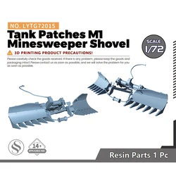 Yao's Studio LYTG72015 1/72 Tank Patches M1 Minesweeper Shovel