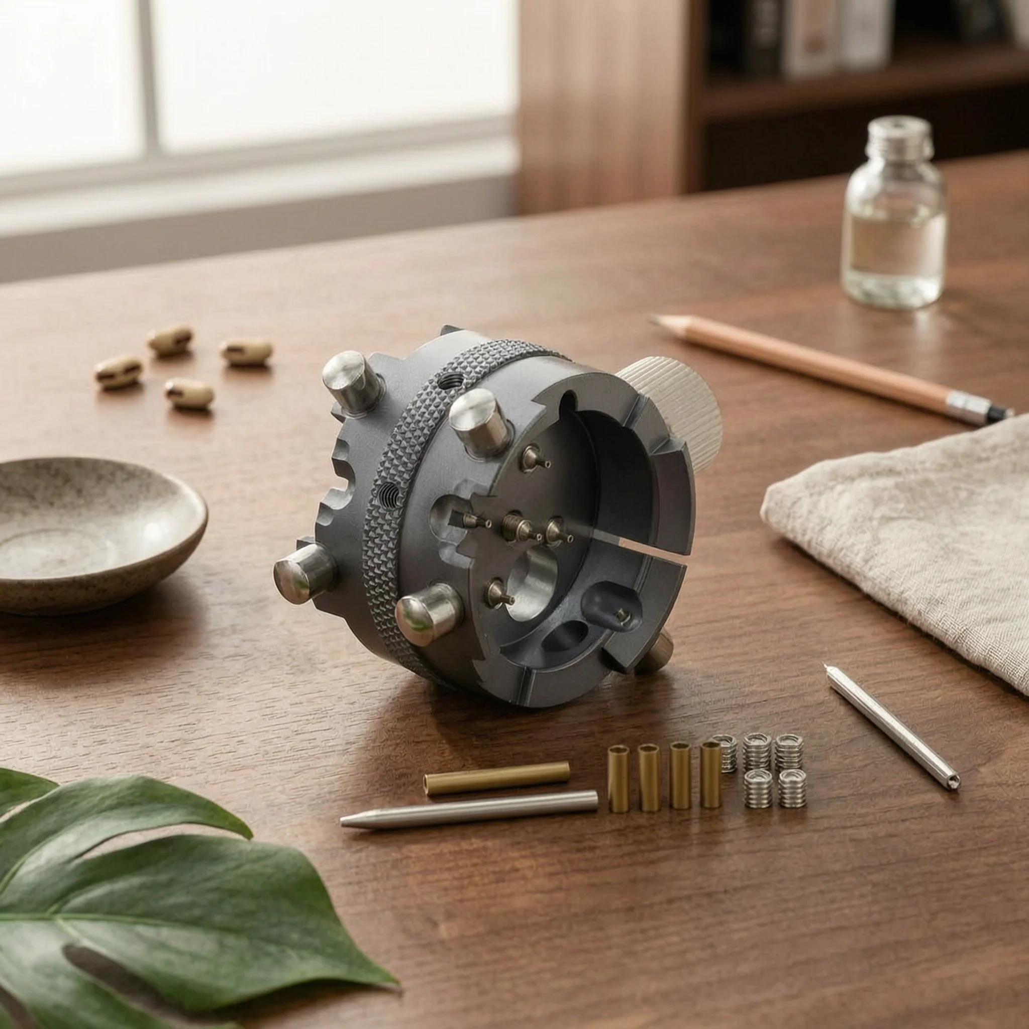 7750 Movement Holder Machined Body Movement Holder Base 7750 Holder Watch Movement Clamp Secure Grip Good Stability