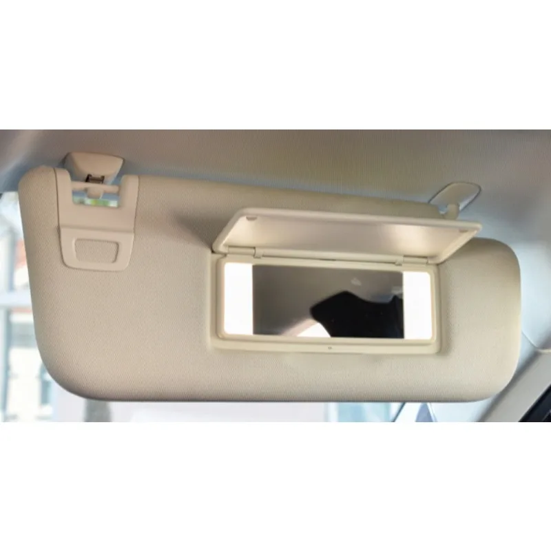 

Совершенно новый для Hong Qi E-HS9, переднее лобовое стекло, солнцезащитное видение с косметическим зеркалом в сборе, бежевый, левый и правый