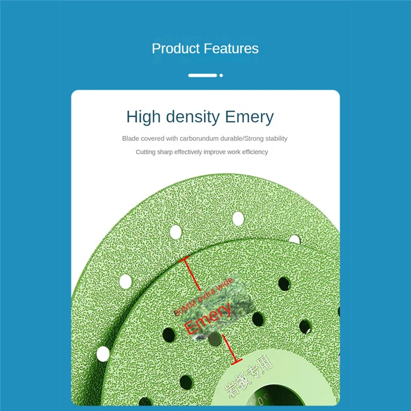 【Must-Haves】4Inch/100Mm Super Thin Cutting Disc For Porcelain Glass Tile Marble Diamond Saw Blade Brazed Cut-Off Wheel