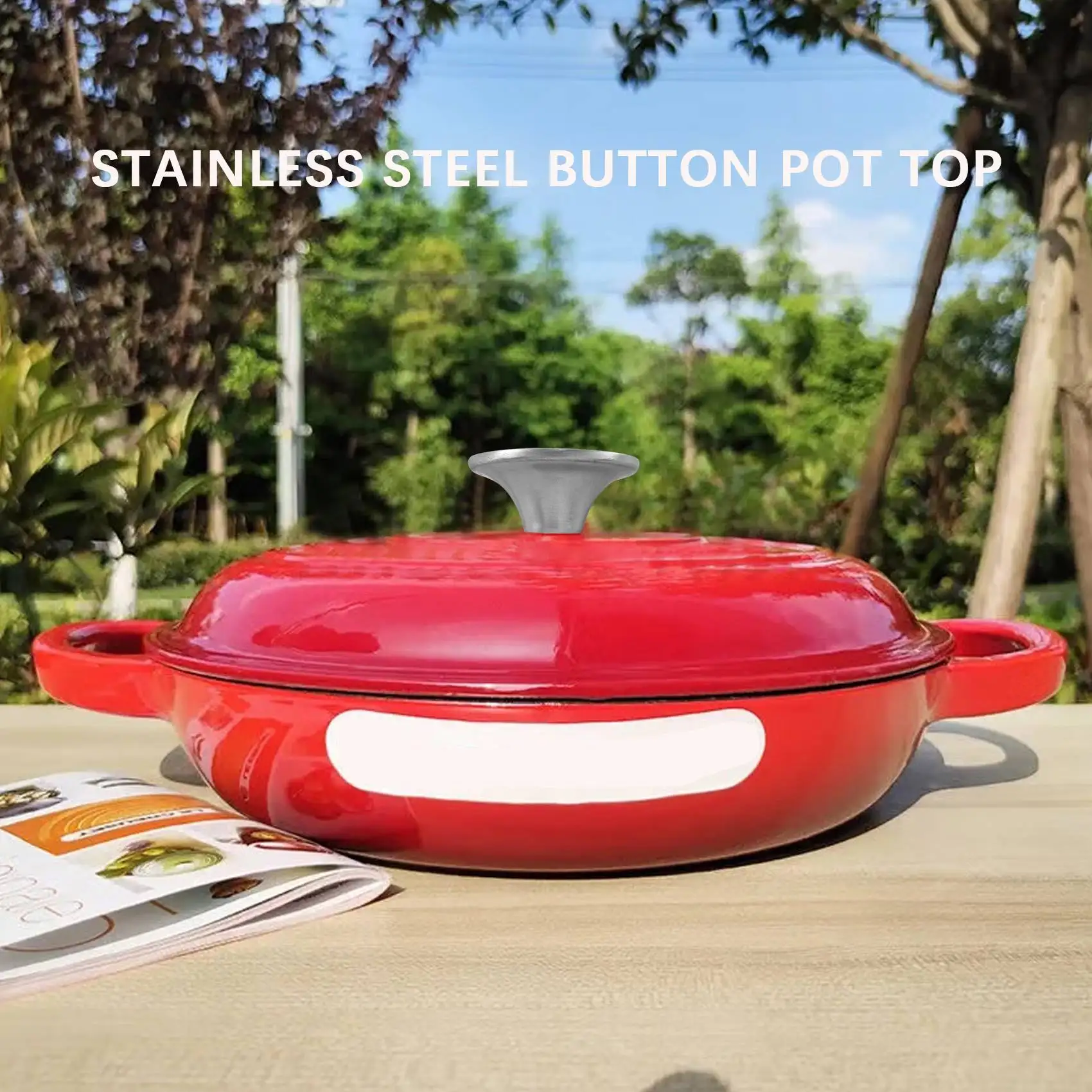 2PCS Dutch Oven Kno…