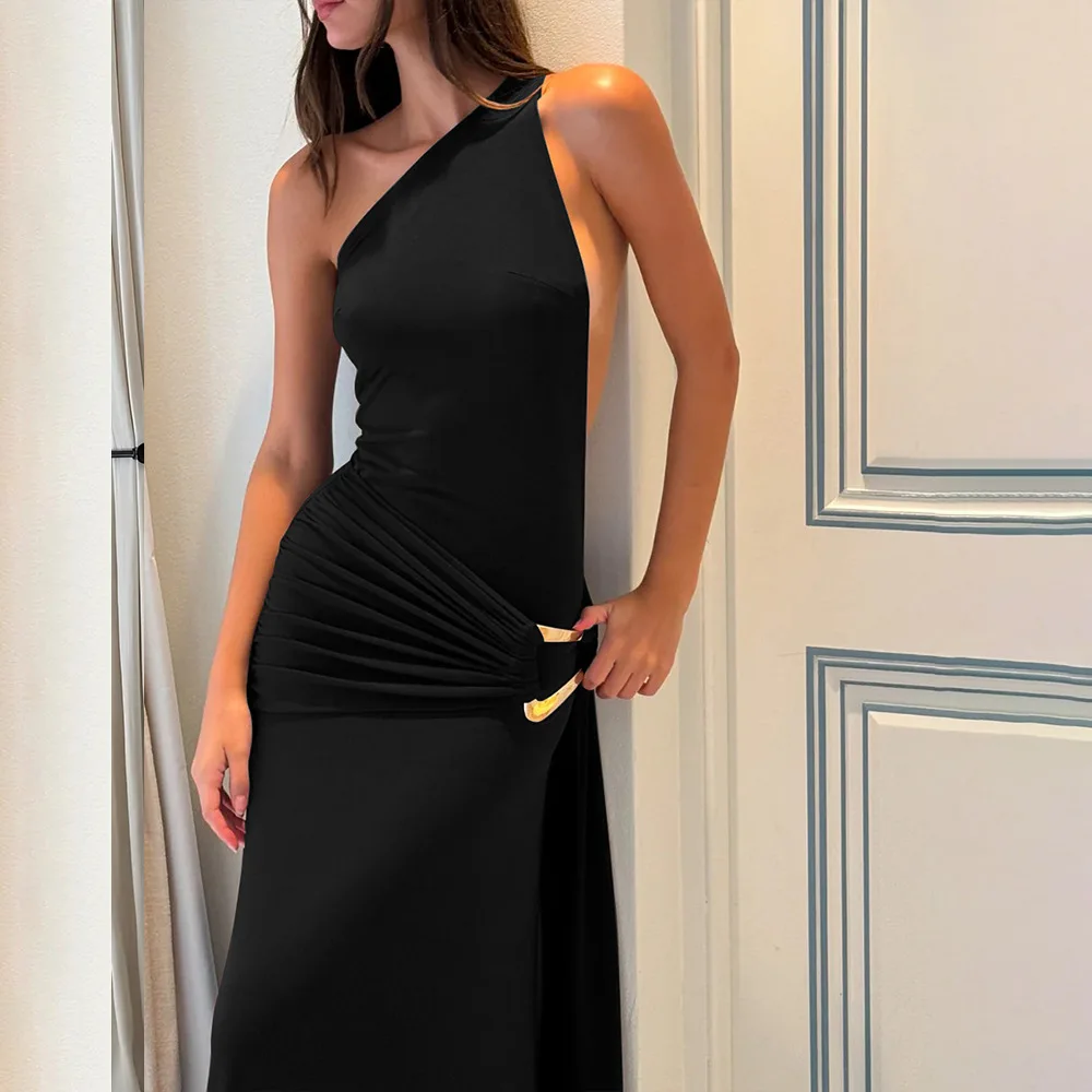 Dresses Womens Dress Boho Spring Knitwear Ribbing Breathable Mockneck Patchwork Regular Modern Commuting Simplicity Comfortable