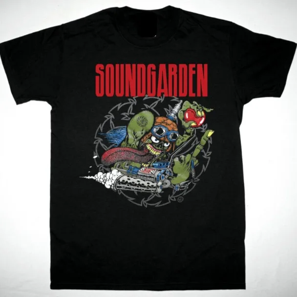 Soundgarden T Shirt Crew Neck Sleeve Men's Short Sleeve ,Mom gift, Fan