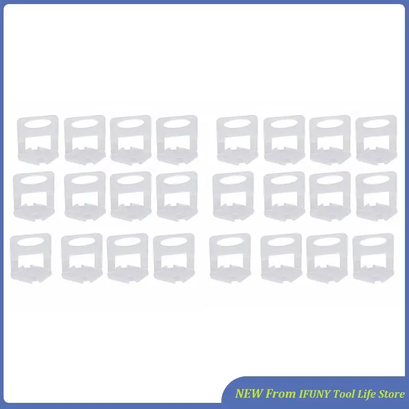 

800Pcs Tile Leveling System Clips 1.5Mm DIY Tiles Leveler Spacers Tile Leveling System For Professional Tile New