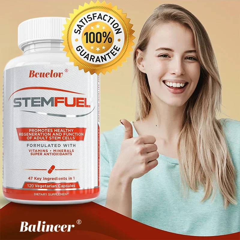 Stemfuel Promotes Healthy Regeneration and Adult Stem Cell Function and Contains Vitamins, Minerals and Antioxidants