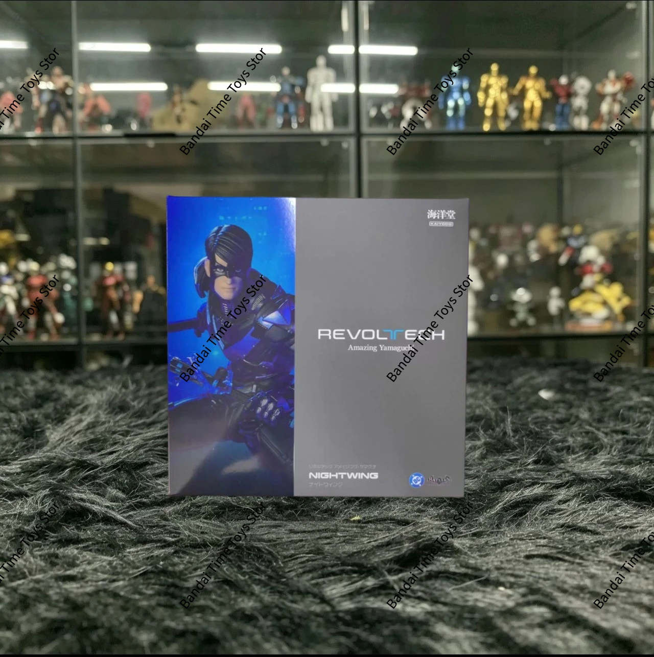 In Stock KAIYODO Wheel Technology Surprise Pass Nightwing Animation Action Figure Toy Gift Model Collection Hobby