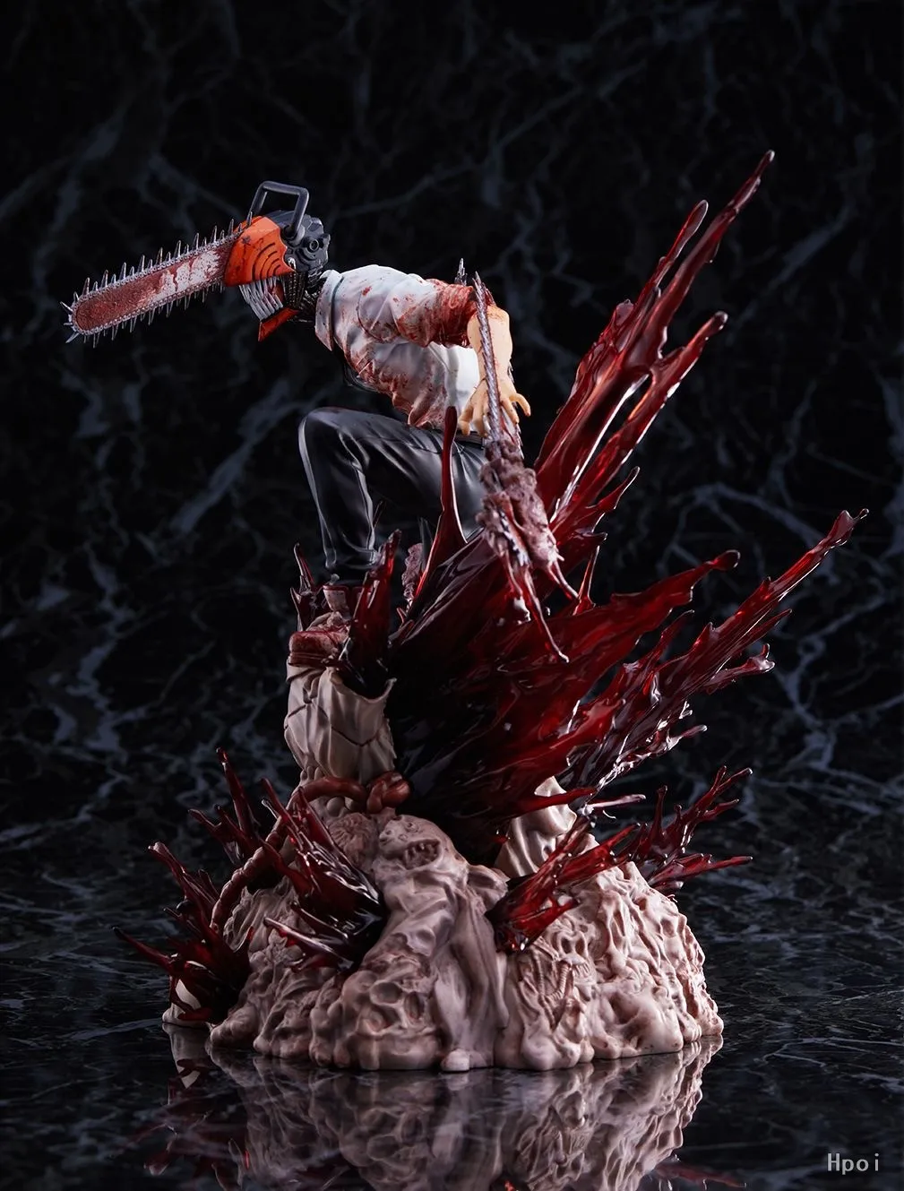 19CM Anime Chainsaw Man Shibuya Scramble Figure Reze Stand Animation Model Toys Gifts Collection Decoration Ornaments PVC