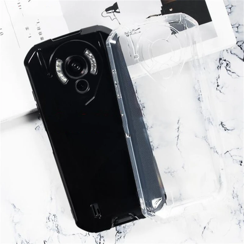 Soft Silicone Black Case For Oukitel WP16 6.39