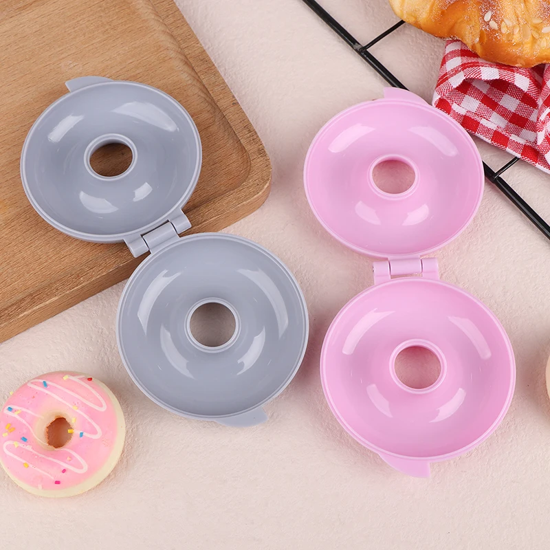 Non-stick Doughnut Muffin Cups Mold Cake Baking Tools ABS Cake Mould Disk Shape Cupcake Bakeware For Kitchen Supplies