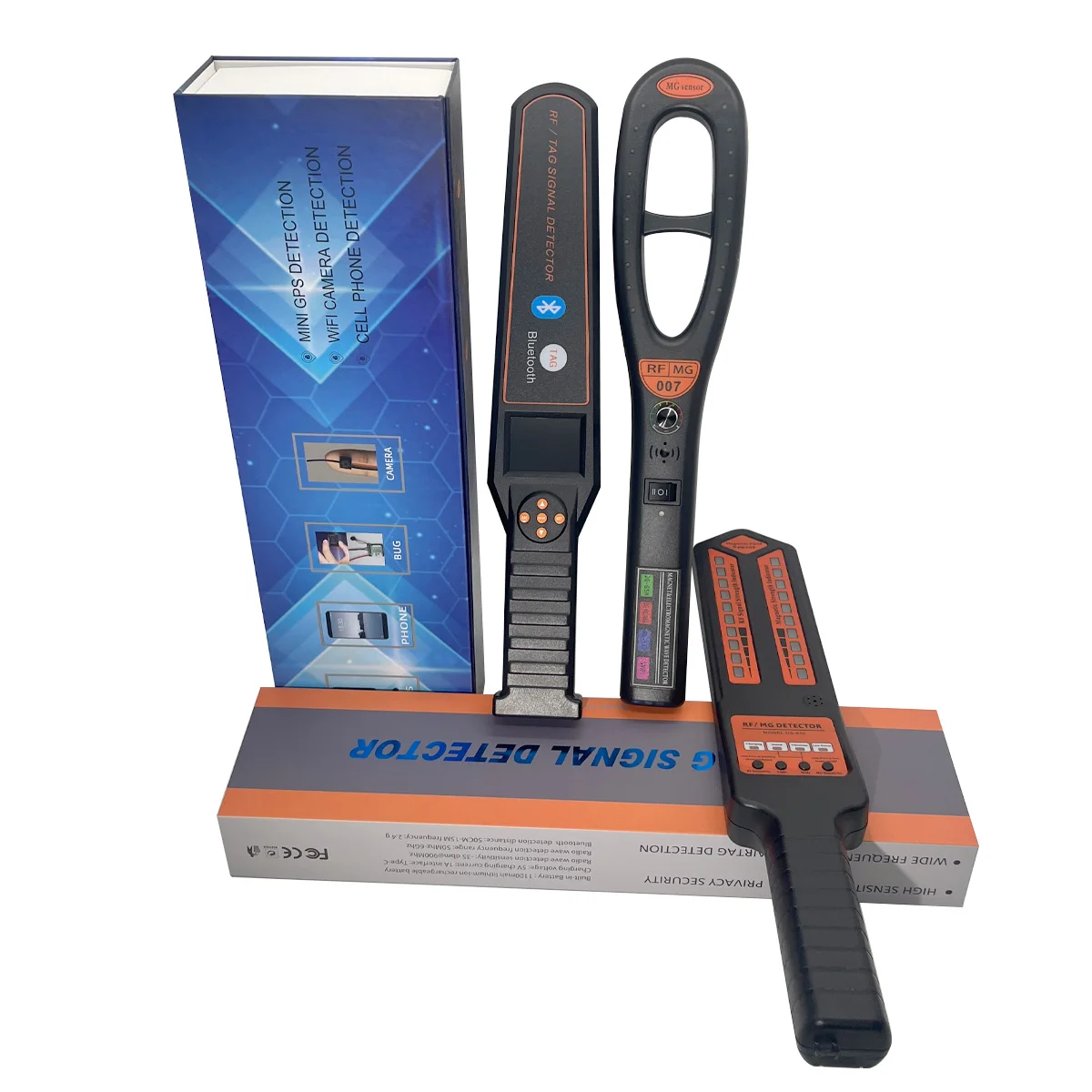 

3-in-1 Privacy Scanner: Real-Time RF Detection, Bluetooth TAG Finder, and Signal Recorder for Full-Spectrum Anti-Surveillance.