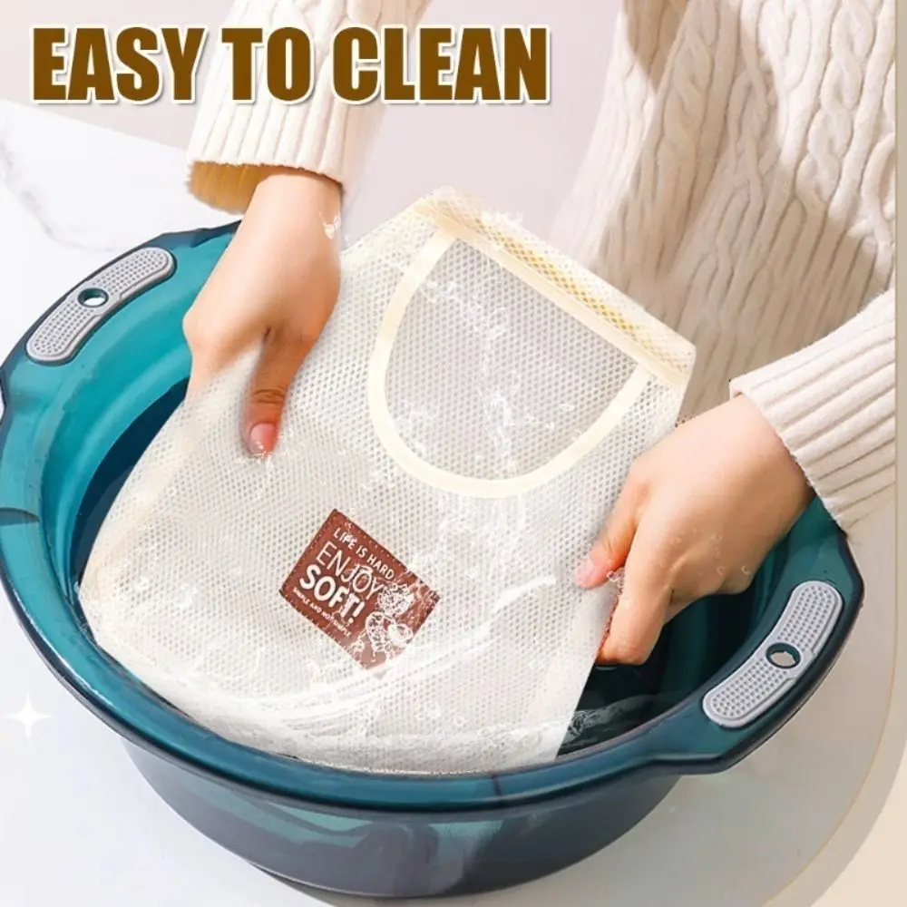 野菜下着靴下雑貨収納袋幅広ハンドル中空吊り下げネットオーガナイザー再利用可能大容量