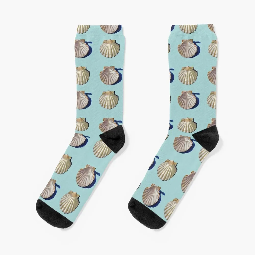 

Saint James's scallops Socks cute hockey football Socks Ladies Men's