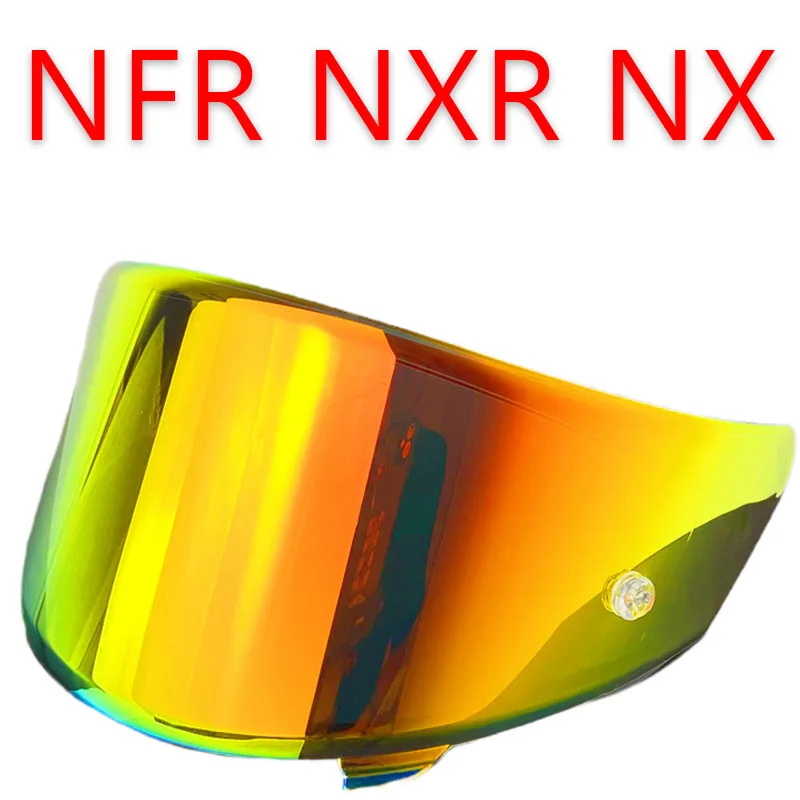 NFR visera para casco KYT NXR NX UV 보호 선스크린, 전기도금 방풍 방진 Visiere Casque Moto