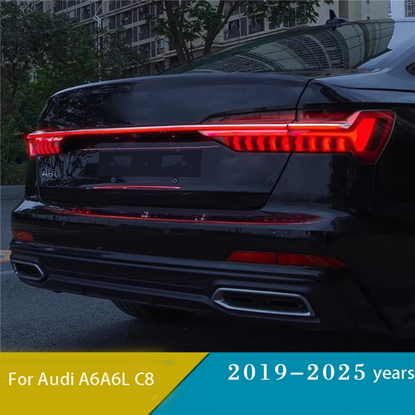 

Used For The 2019-2025 Audi A6 A6L C8 Through Tail Light Modification With Dynamic Flowing LED Through Light