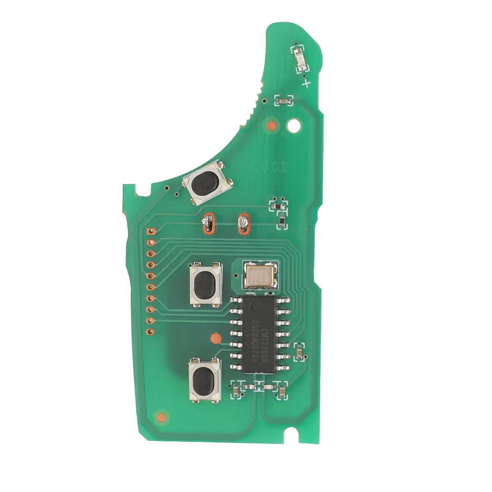 Jingyuqin 3 أزرار 433 ميجا هرتز ASK ID46/60 رقاقة أضعاف مفتاح السيارة عن بعد 2L600/2L650 K001/1K000 فوب التحكم لشركة هيونداي ix20 (2010-2015)