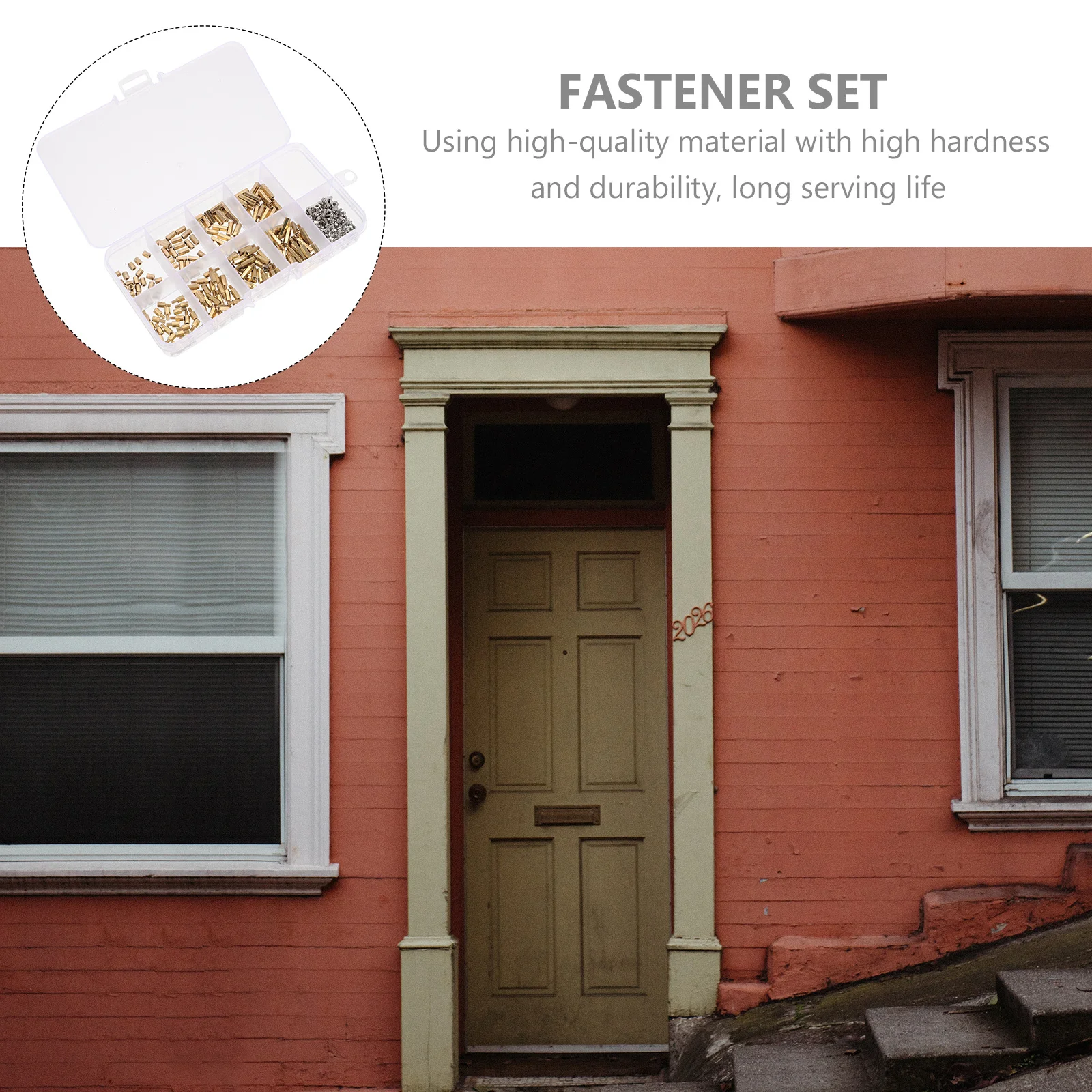 

300pcs Standoff Screws Column Column Fastening Screws Fastener Fastener Set Set Durable Storage Box Included