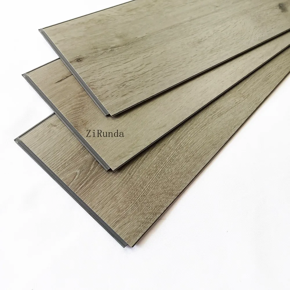 Customized version 4mm 5mm 8mm waterproof tile rigid core SPC floor