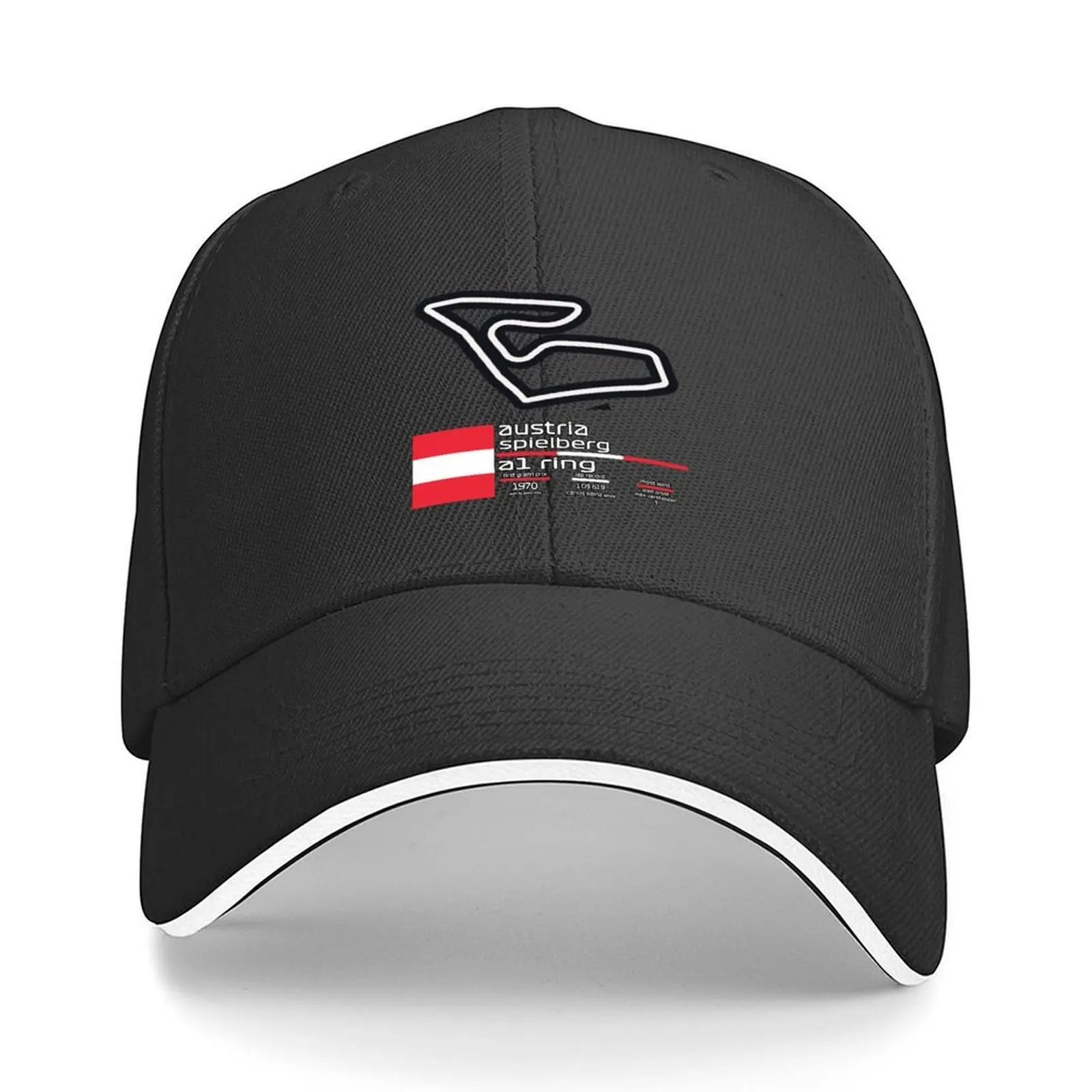 

A1-Ring F1 Records Baseball Cap New Hat New In Hat black Mountaineering Male Women's