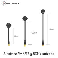 IFlight Albatross V2 SMA 5.8GHz 2.4dBi Antenna LHCP RP SMA / RHCP SMA 60MM/100MM/150MM for FPV Racing Drone Part