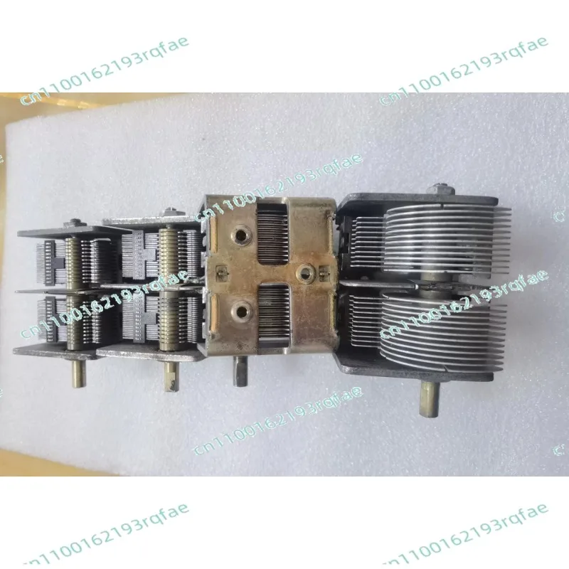 For 711 Tube Radio Electronic Component Dual Variable Adjustable Capacitor CB-2-365 Left And Right 2-Pack 20PF-365PF